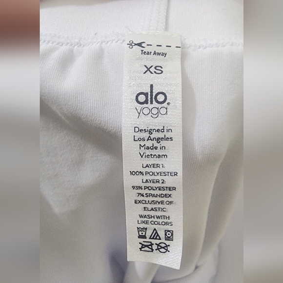 ALO Yoga White Tulle Skirt, Size Extra Small. - Picture 7 of 8